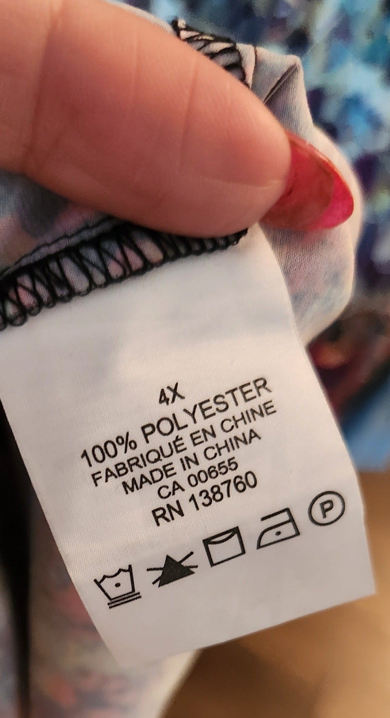 Size 4x Water Color Tube Dress