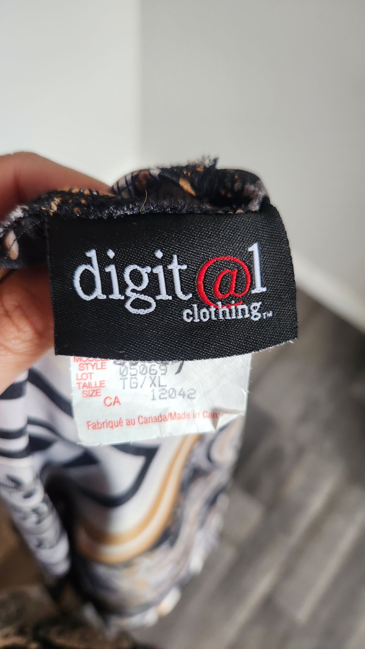 Size XL Y2K Scarf Halter Top