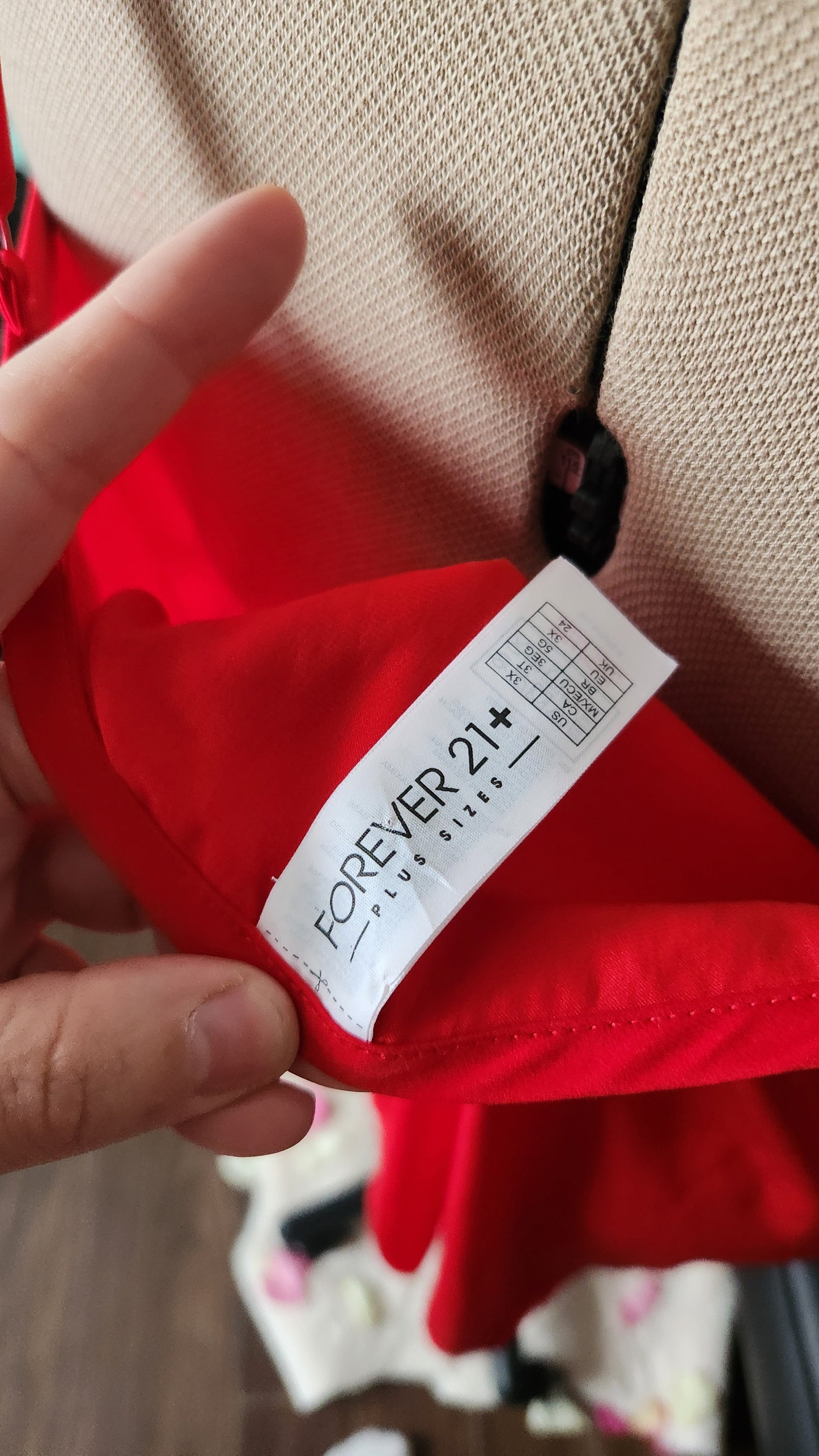 Fits like a Size 2x Red Satin w/black Lace Satin Slip Dress