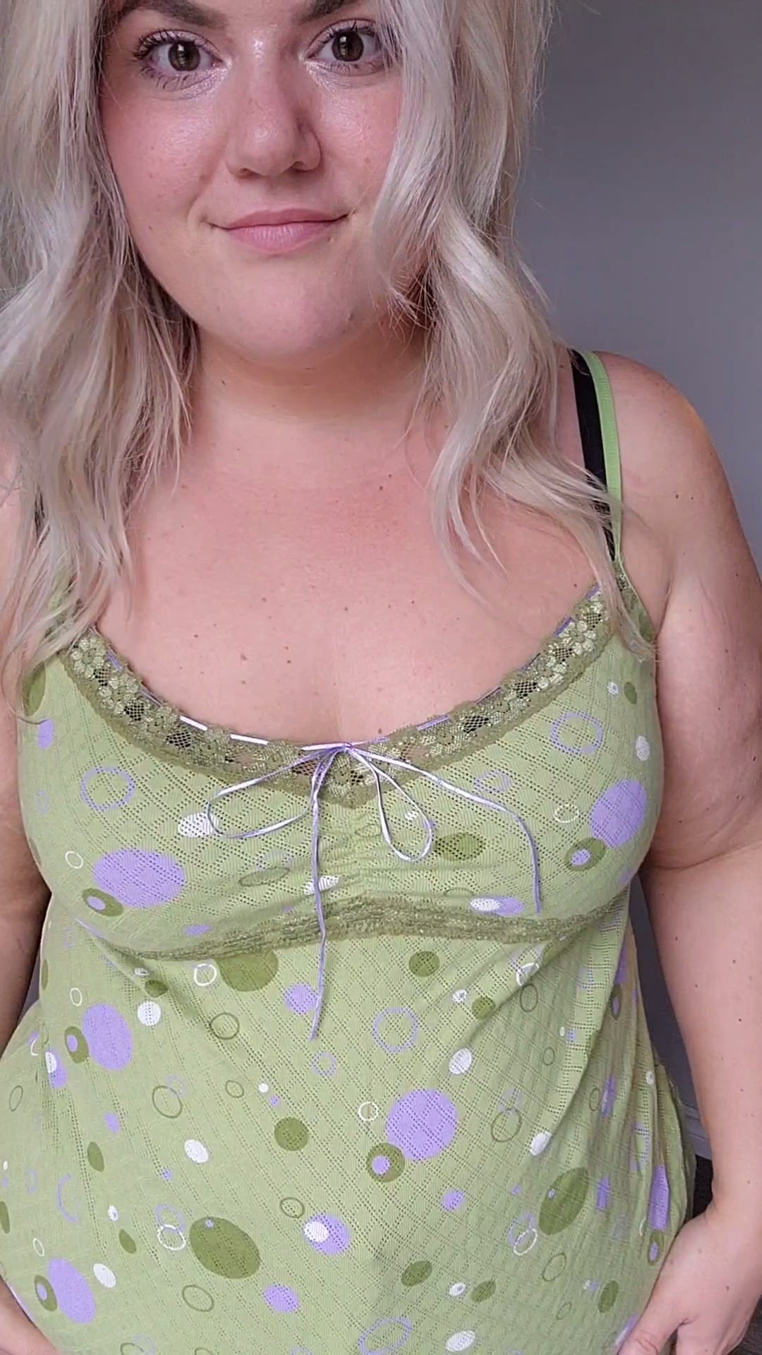 Size XL Vintage Y2K Green Tank Top
