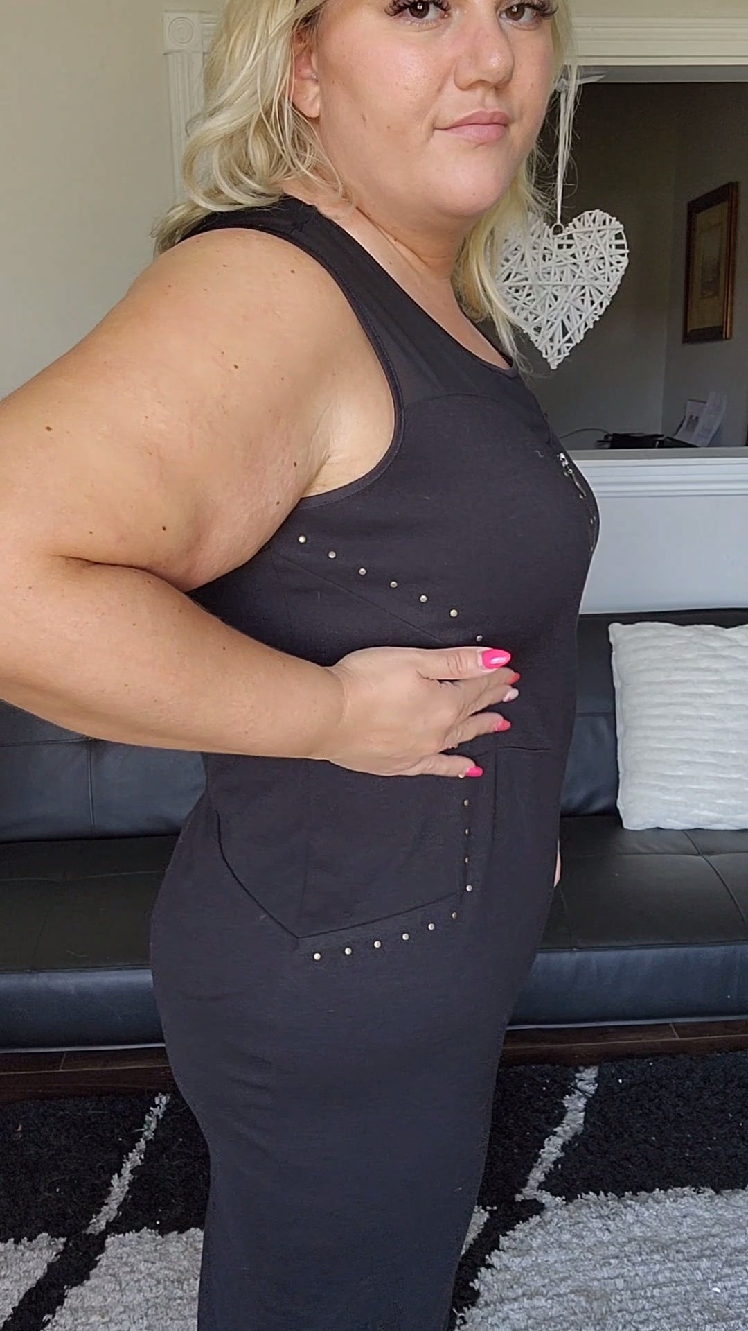 Size 0x Tuxedo-esque Dress