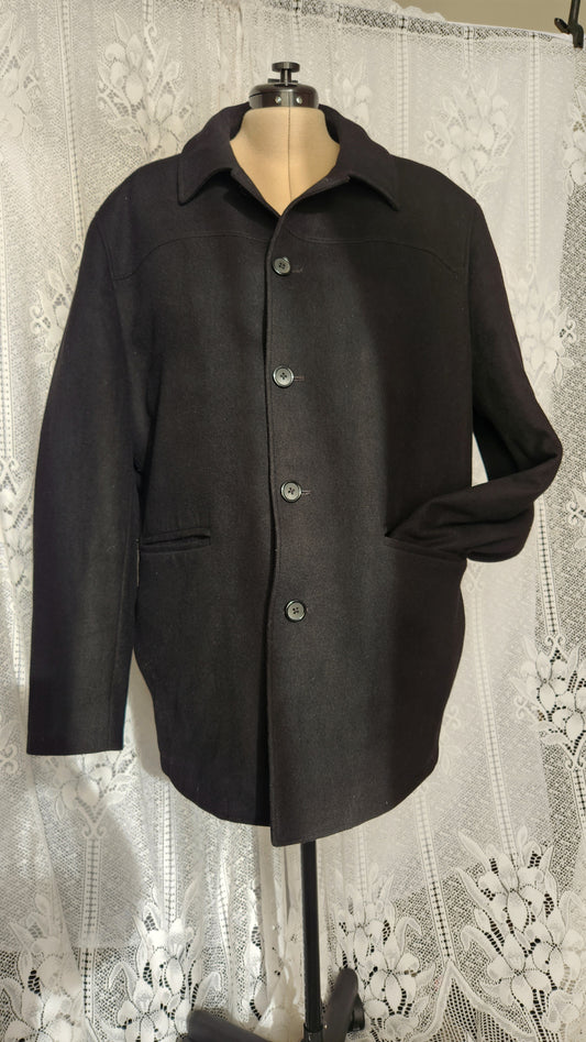 Size 3x Dark Grey Pea Coat