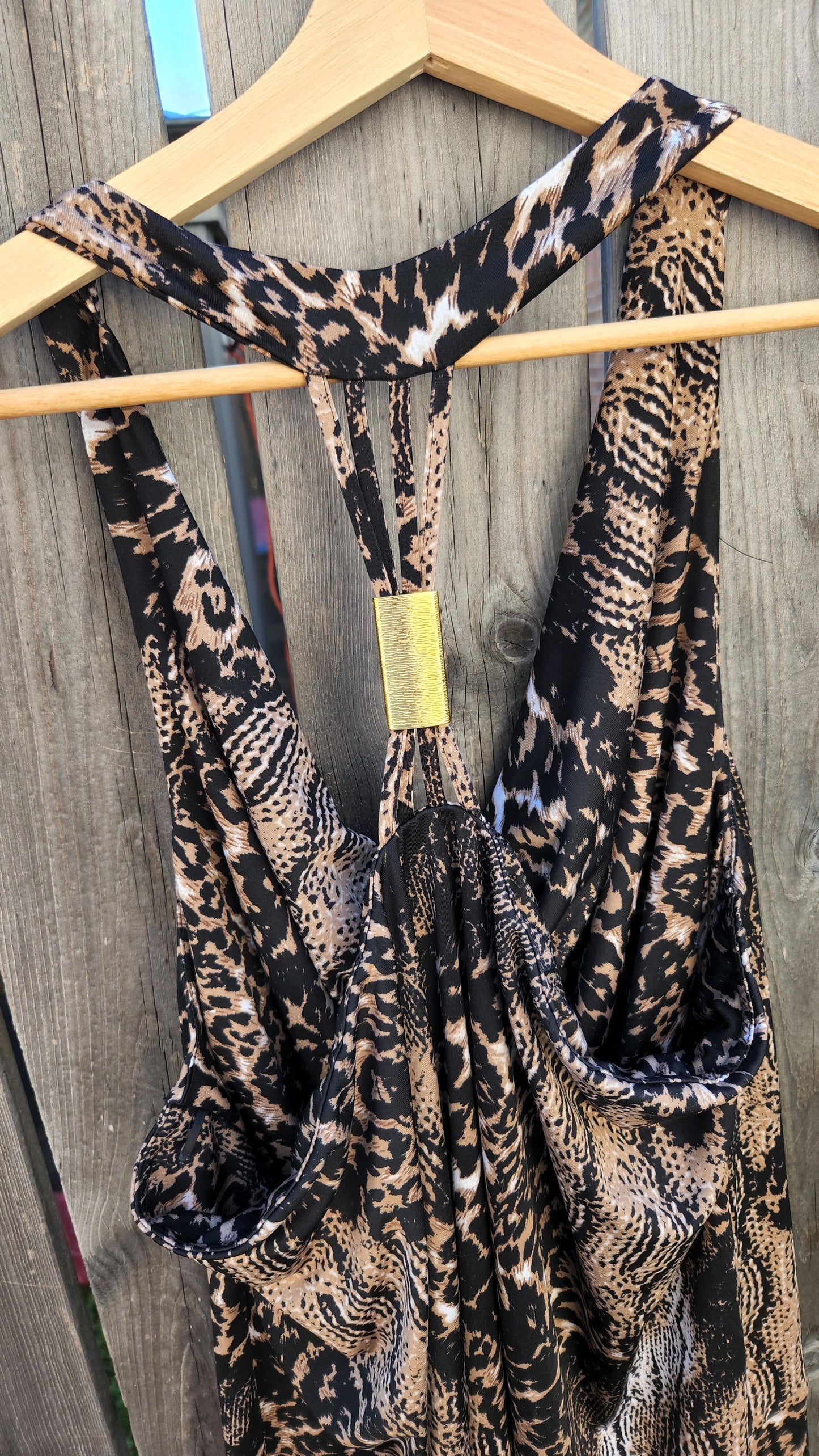 Size 3x Leopard Y2K Sleeveless Top