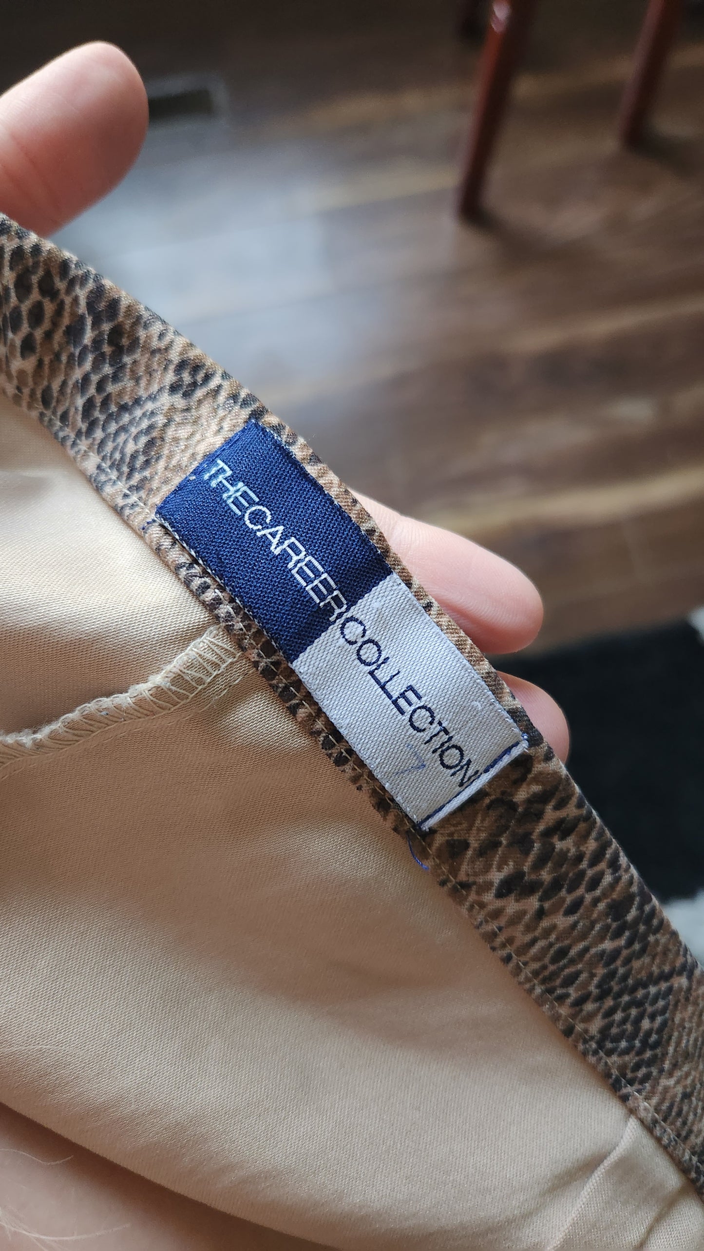 Size 20 Snake Print Wide Leg Pants