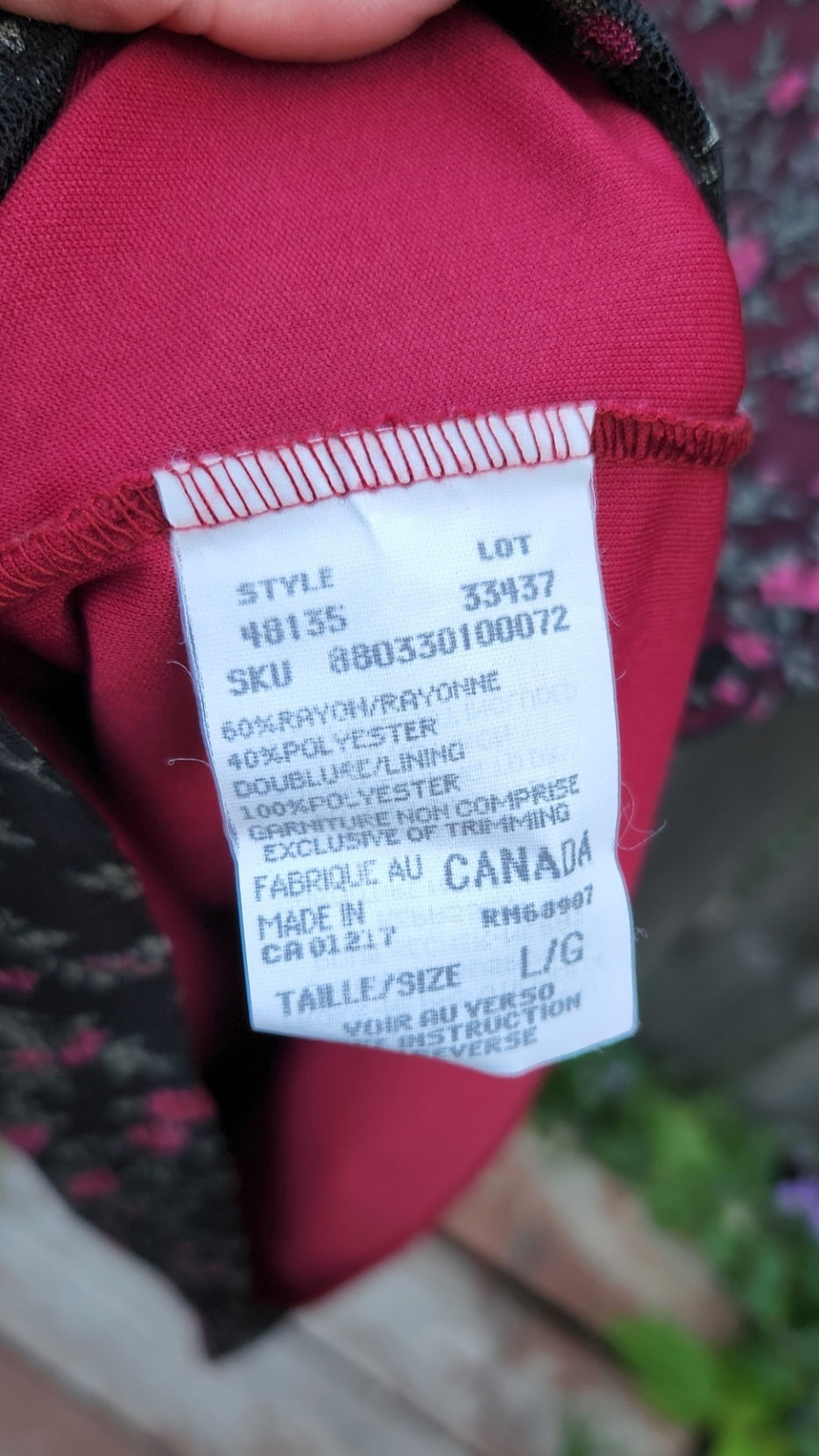 Size Large Floral Mesh Mini Dress
