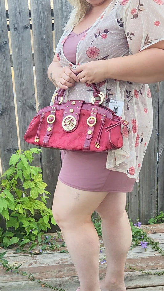 Y2K Red Apple Bottoms Purse
