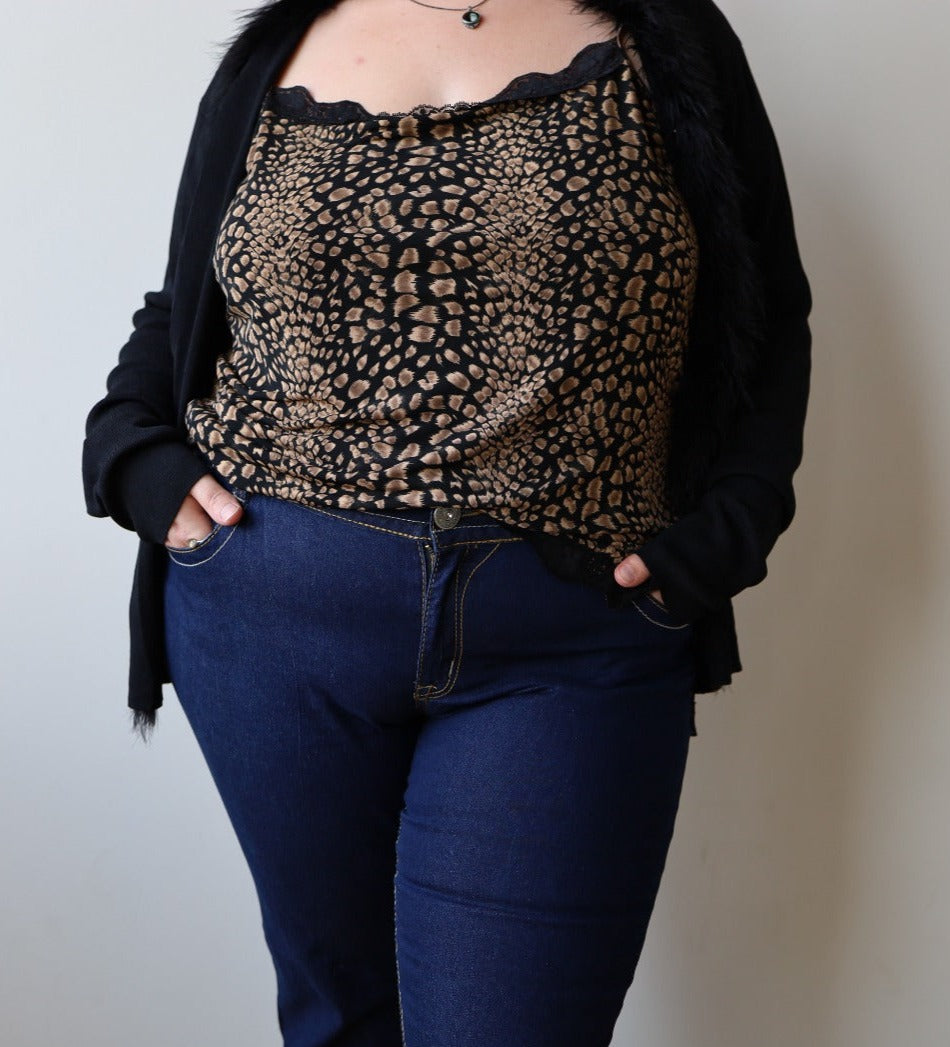 Size 22 Dark Wash Boot Cut Jeans