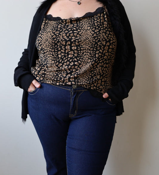 Size 22 Dark Wash Boot Cut Jeans